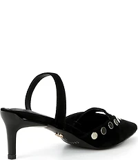 Cecelia New York Molly Studded Suede Dress Mules