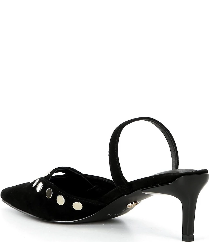 Cecelia New York Molly Studded Suede Dress Mules