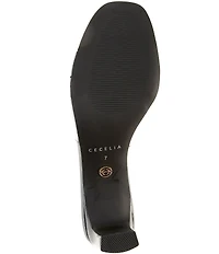 Cecelia New York Park Avenue Clear Vinyl Jewel Ornamented Slide Sandals