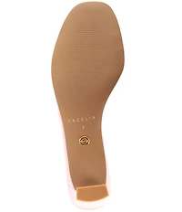 Cecelia New York Park Avenue Clear Vinyl Jewel Ornamented Slide Sandals