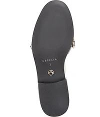 Cecelia New York Patent Crystal Embellished Ornament Loafers