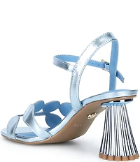 Cecelia New York Peter Mirror Metallic Dress Sandals