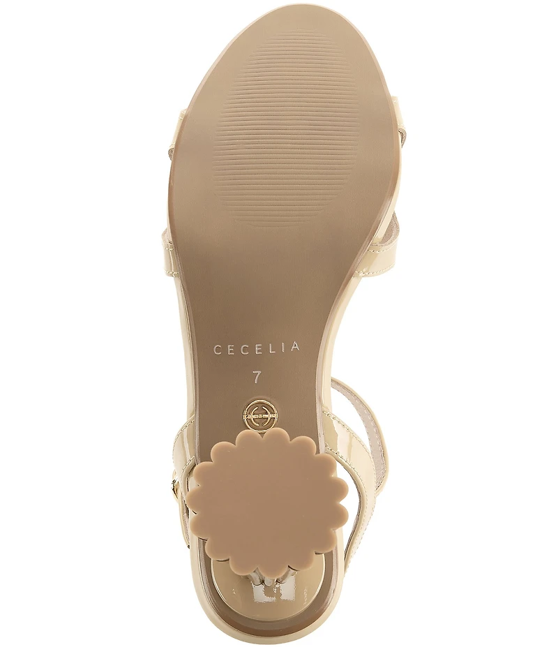 Cecelia New York Peter Patent Leather Dress Sandals