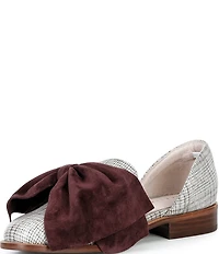Cecelia New York Plaid Bow Loafers
