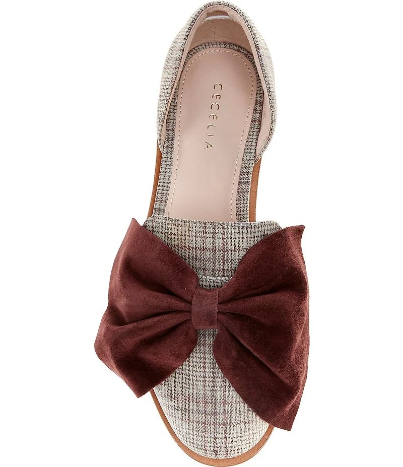Cecelia New York Plaid Bow Loafers
