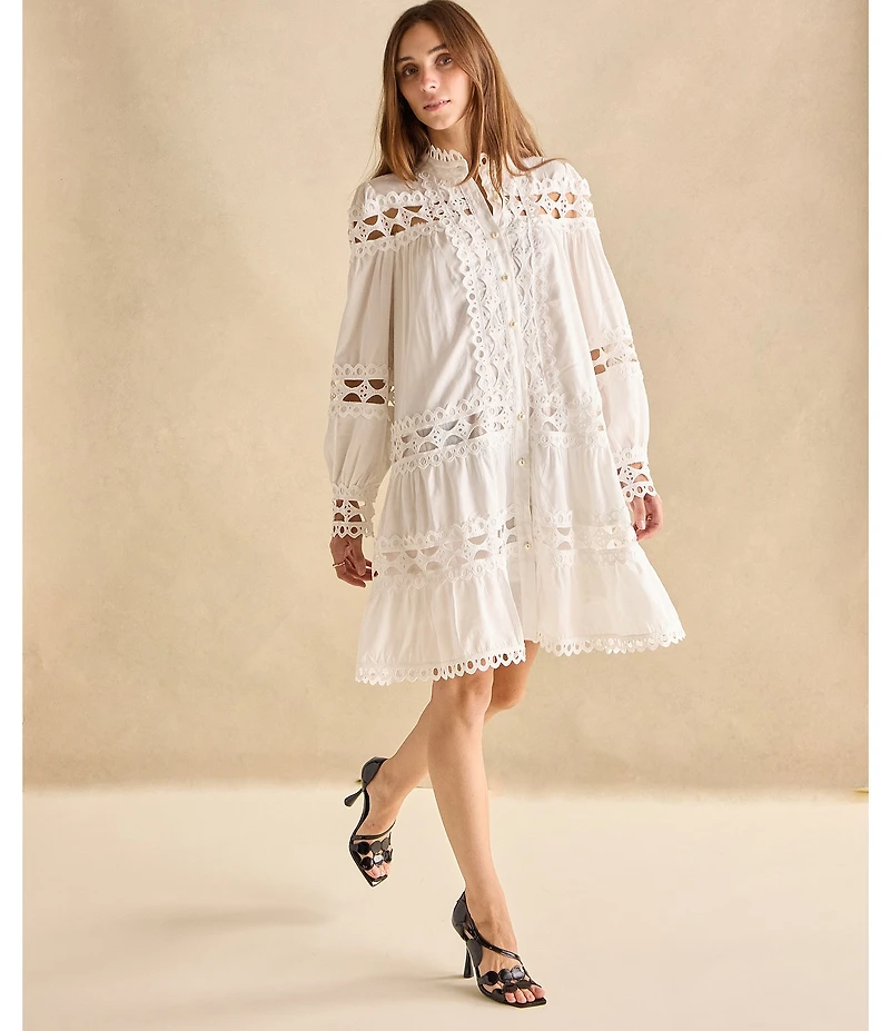 Cecelia New York Robert Patent Leather Circle Stiletto Dress Sandals