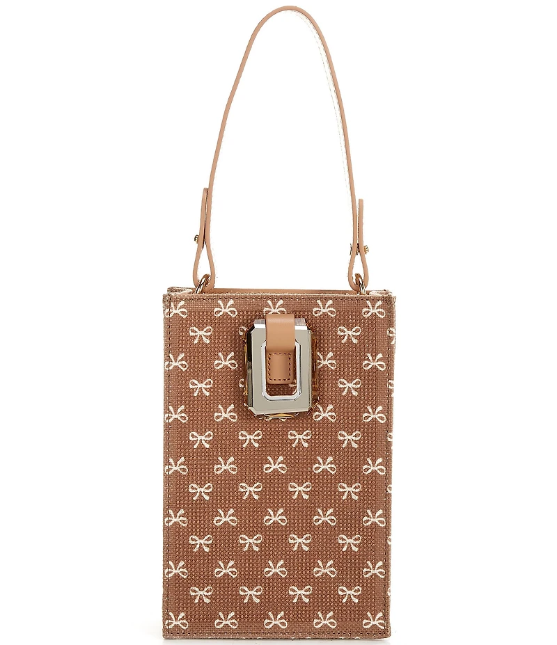 Cecelia New York Stride Glitter Bow Crossbody Bag