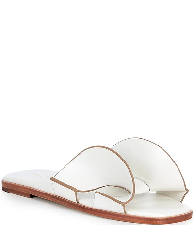 Cecelia New York Wendy Bow Flat Slip On Sandals