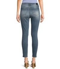 Celebrity Pink Destructed High Rise Repreve Sustainable Skinny Jeans