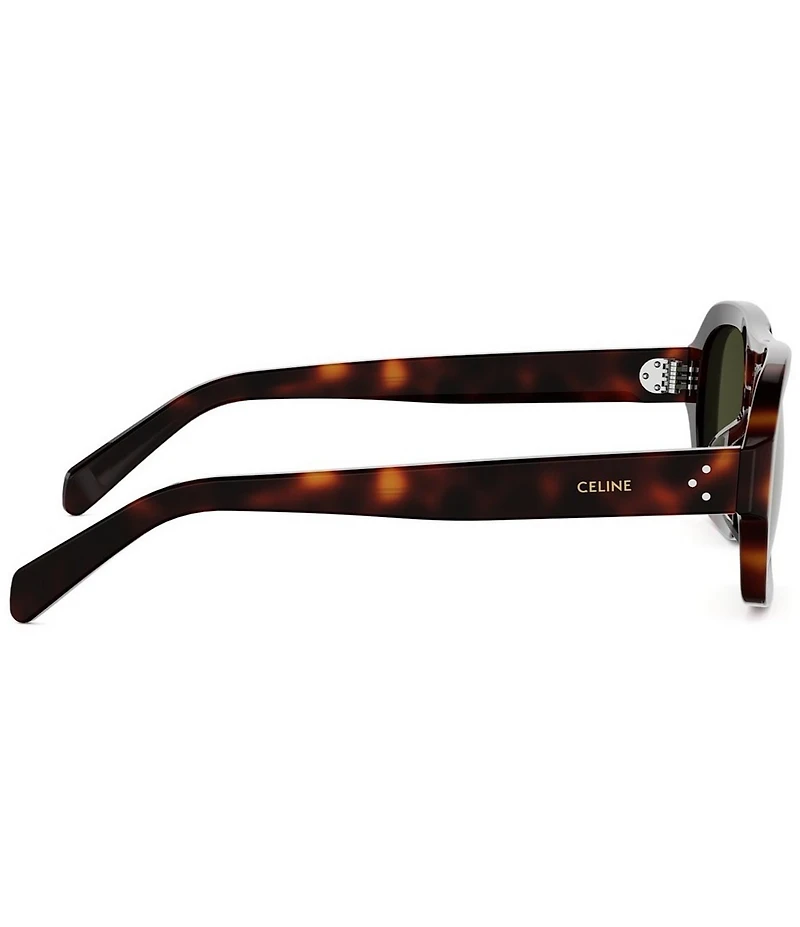 CELINE Unisex CELINE 3 Dots 53mm Navigator Sunglasses