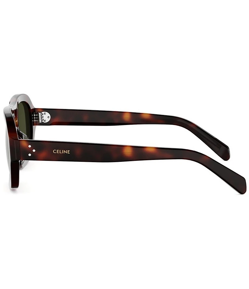 CELINE Unisex CELINE 3 Dots 53mm Navigator Sunglasses