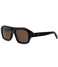 CELINE Unisex CELINE 3 Dots 53mm Navigator Sunglasses