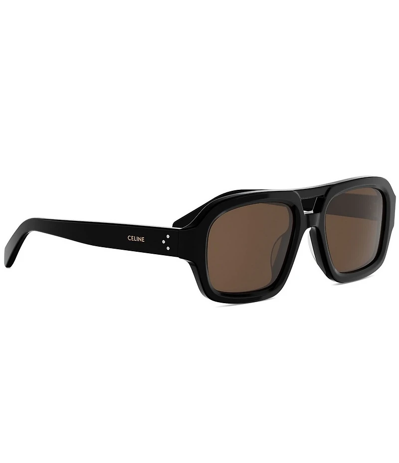 CELINE Unisex CELINE 3 Dots 53mm Navigator Sunglasses