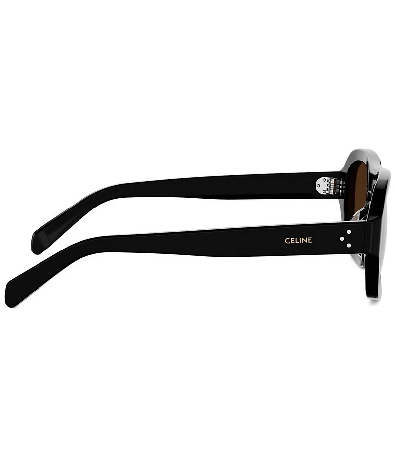 CELINE Unisex CELINE 3 Dots 53mm Navigator Sunglasses