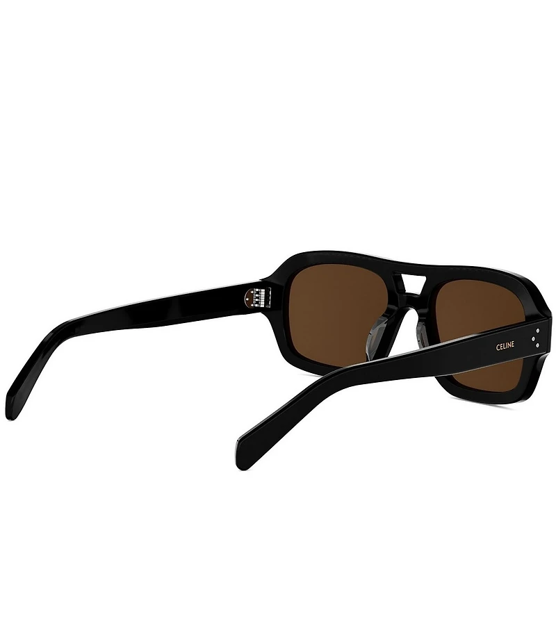CELINE Unisex CELINE 3 Dots 53mm Navigator Sunglasses