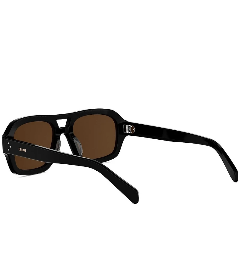 CELINE Unisex CELINE 3 Dots 53mm Navigator Sunglasses