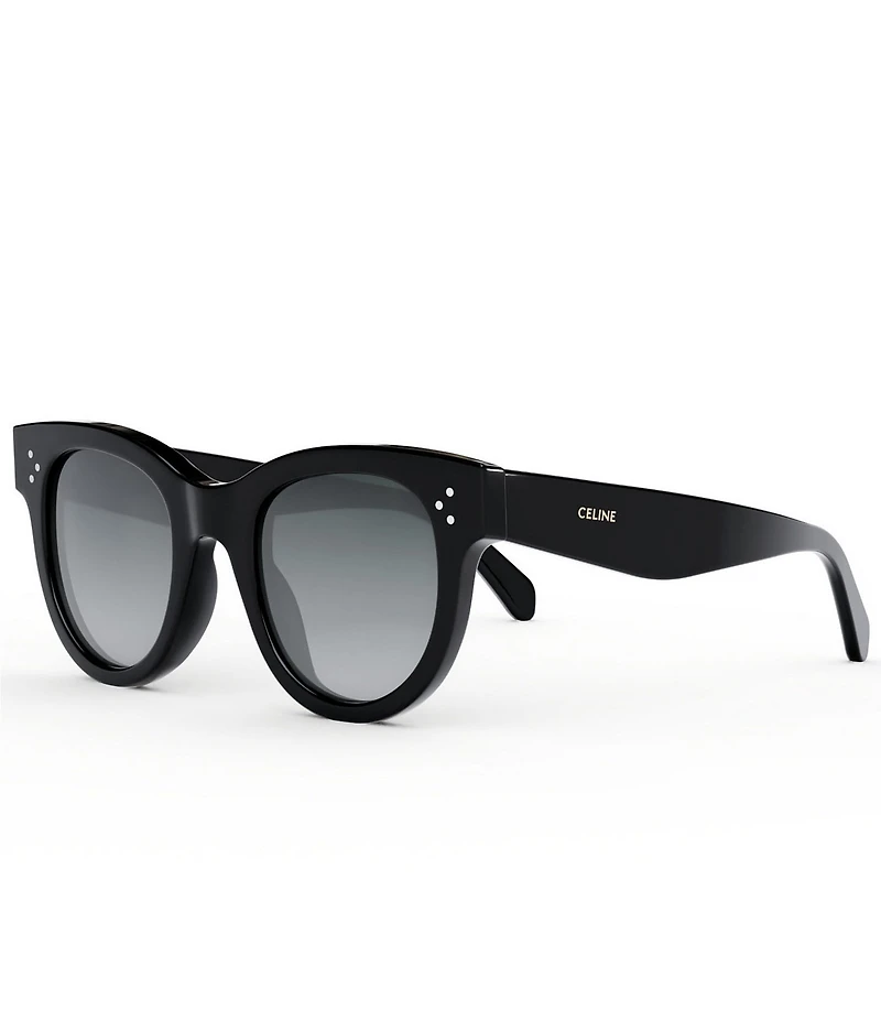 CELINE Women's CELINE 3 Dots 48mm Round Sunglasses