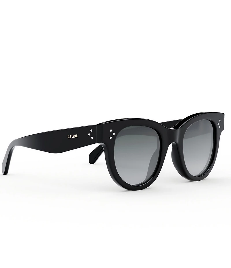 CELINE Women's CELINE 3 Dots 48mm Round Sunglasses