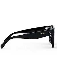 CELINE Women's CELINE 3 Dots 48mm Round Sunglasses