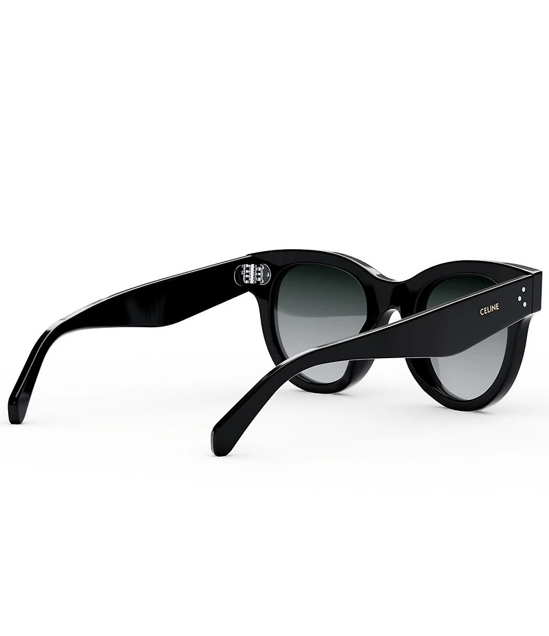 CELINE Women's CELINE 3 Dots 48mm Round Sunglasses