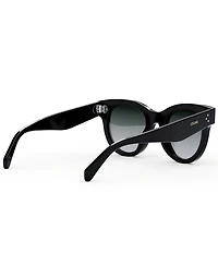 CELINE Women's CELINE 3 Dots 48mm Round Sunglasses