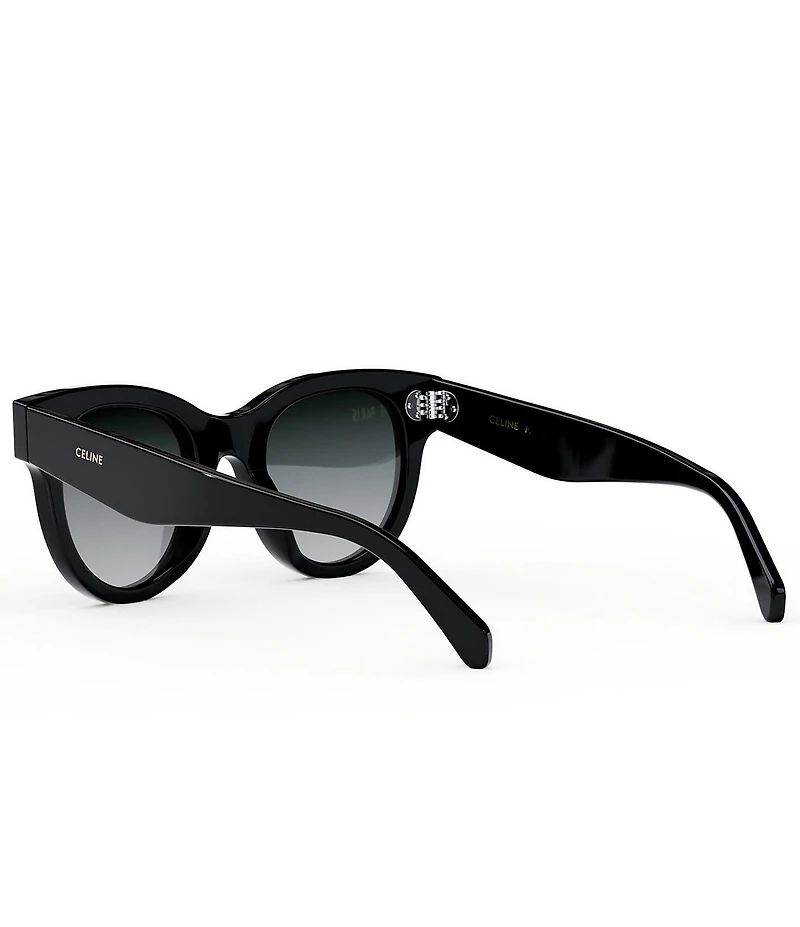 CELINE Women's CELINE 3 Dots 48mm Round Sunglasses