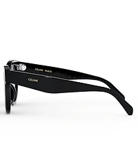 CELINE Women's CELINE 3 Dots 48mm Round Sunglasses