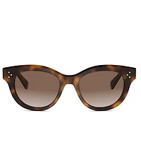 CELINE Women's CELINE 3 Dots 51mm Round Sunglasses