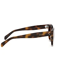 CELINE Women's CELINE 3 Dots 51mm Round Sunglasses