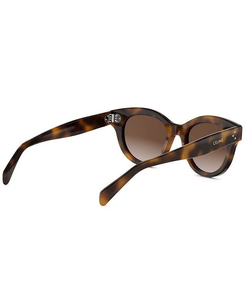 CELINE Women's CELINE 3 Dots 51mm Round Sunglasses