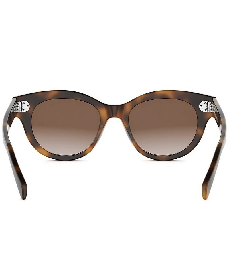CELINE Women's CELINE 3 Dots 51mm Round Sunglasses