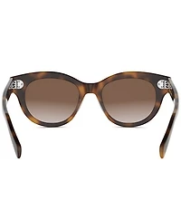 CELINE Women's CELINE 3 Dots 51mm Round Sunglasses
