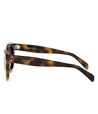 CELINE Women's CELINE 3 Dots 51mm Round Sunglasses