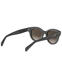 CELINE Women's CELINE 3 Dots 51mm Round Sunglasses