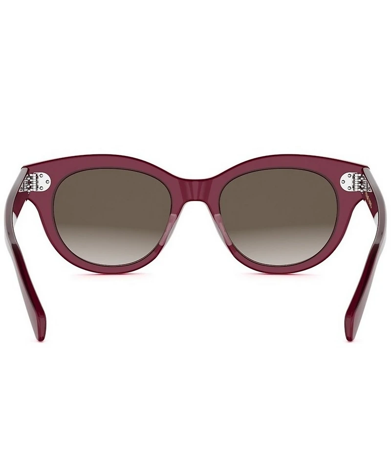CELINE Women's CELINE 3 Dots 51mm Round Sunglasses