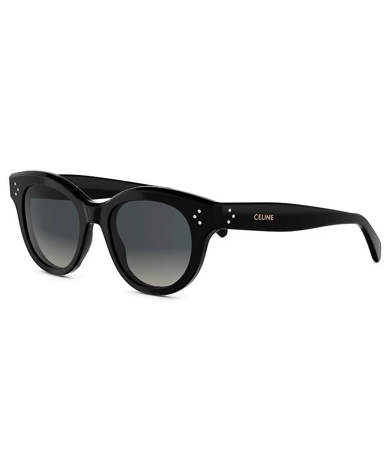 CELINE Women's CELINE 3 Dots 51mm Round Sunglasses