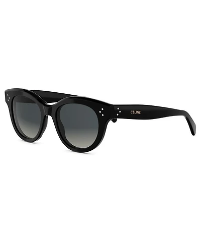 CELINE Women's CELINE 3 Dots 51mm Round Sunglasses