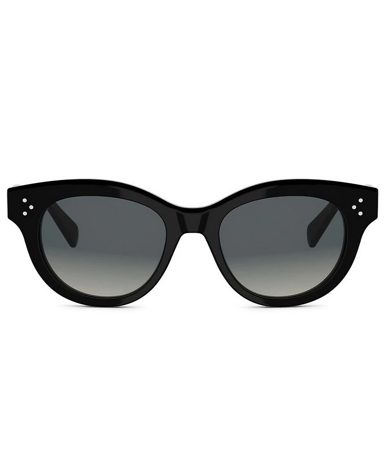 CELINE Women's CELINE 3 Dots 51mm Round Sunglasses