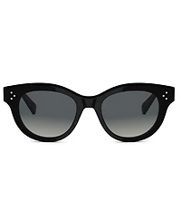 CELINE Women's CELINE 3 Dots 51mm Round Sunglasses