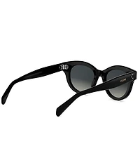 CELINE Women's CELINE 3 Dots 51mm Round Sunglasses