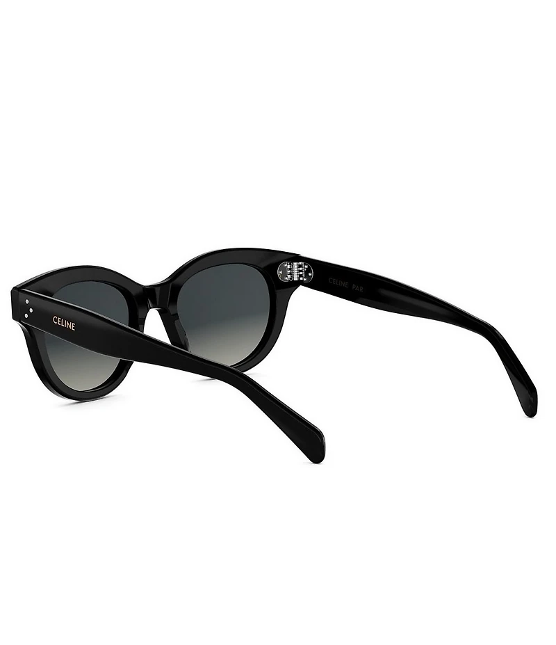 CELINE Women's CELINE 3 Dots 51mm Round Sunglasses