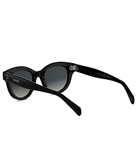 CELINE Women's CELINE 3 Dots 51mm Round Sunglasses