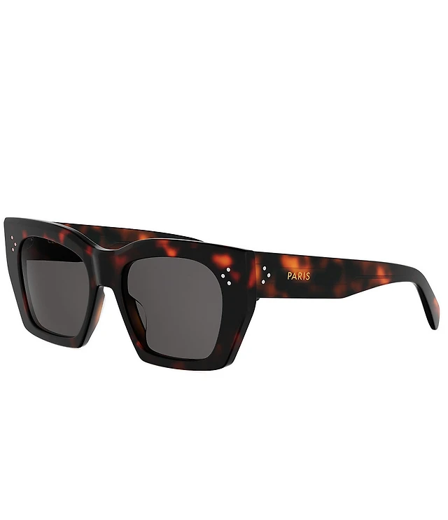 CELINE Women's CELINE 3 Dots 53mm Square Sunglasses