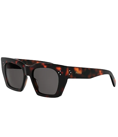 CELINE Women's CELINE 3 Dots 53mm Square Sunglasses