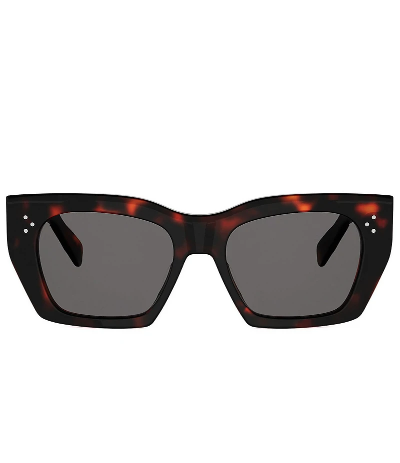 CELINE Women's CELINE 3 Dots 53mm Square Sunglasses