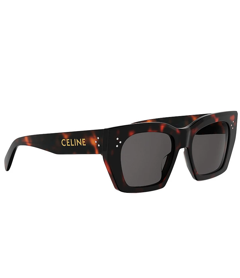 CELINE Women's CELINE 3 Dots 53mm Square Sunglasses