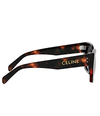 CELINE Women's CELINE 3 Dots 53mm Square Sunglasses
