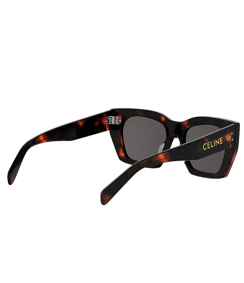 CELINE Women's CELINE 3 Dots 53mm Square Sunglasses
