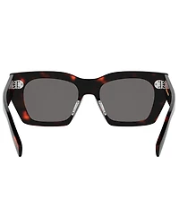 CELINE Women's CELINE 3 Dots 53mm Square Sunglasses