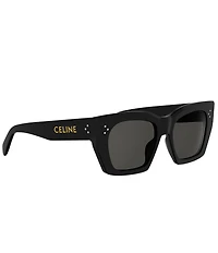 CELINE Women's CELINE 3 Dots 53mm Square Sunglasses